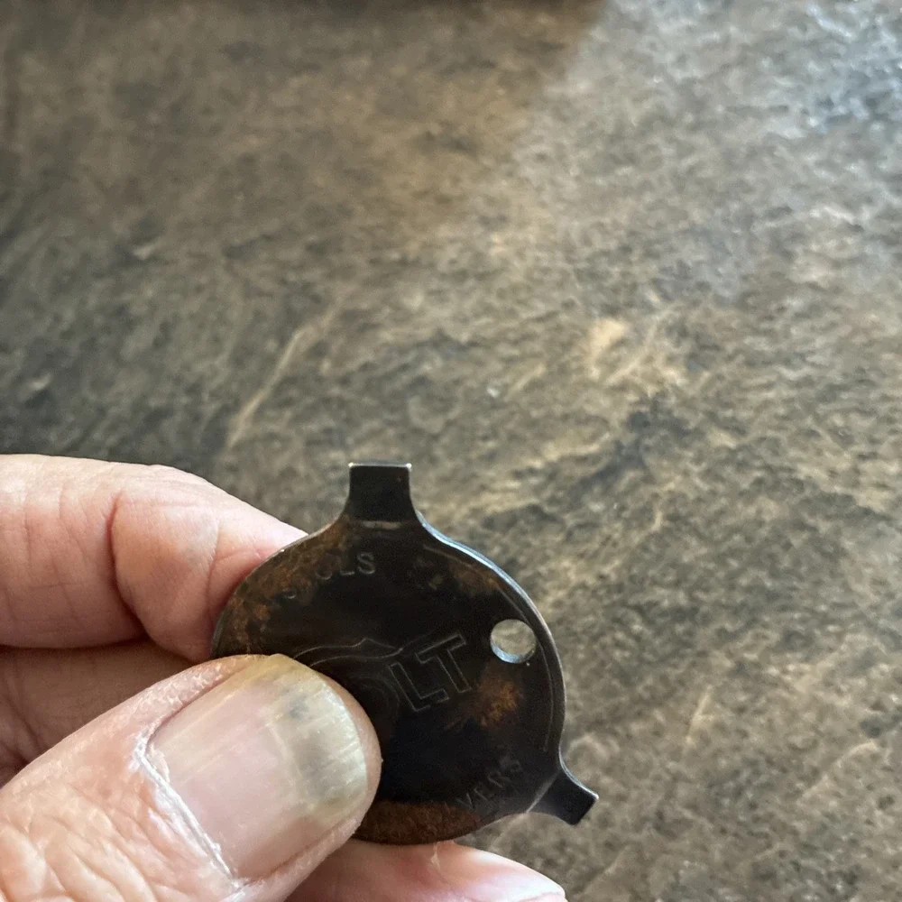 Vintage Colt Sight Adjustment Tool Screwdriver Has Some Rust